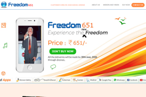 Freedom-651-spoof-website