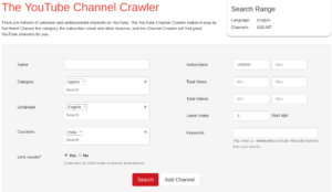 youtube-discover-channels-channelcrawler