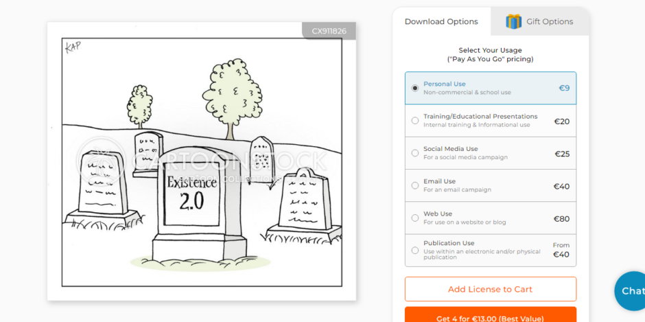 இருத்தலியல் தத்துவம் சொல்லும் வலை 2.0 கார்ட்டூன்